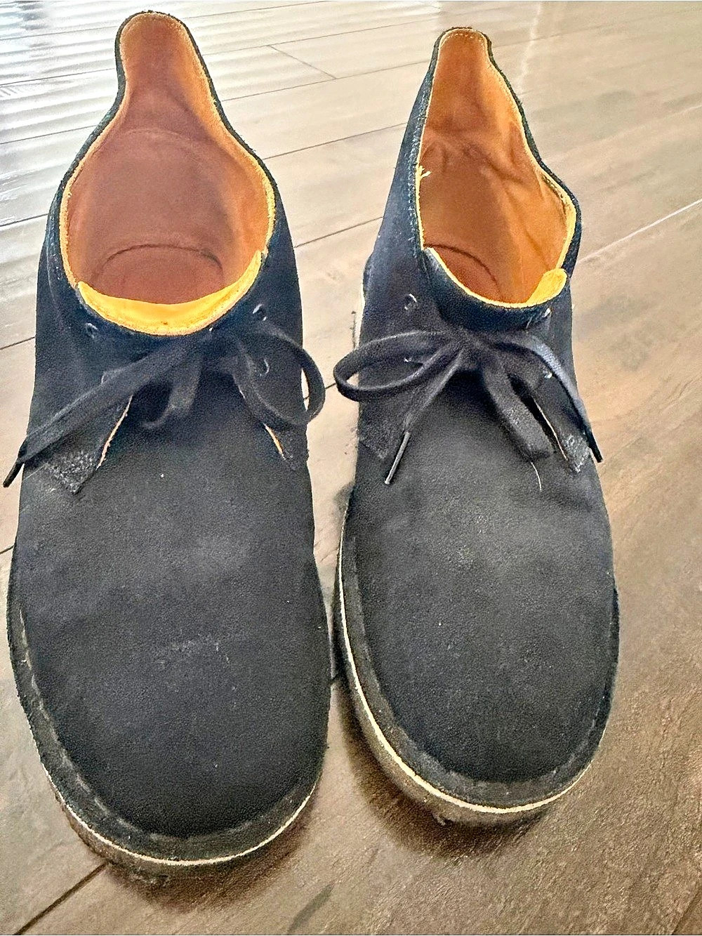 Clarks Desert Boot Men's Black & Brown US 12 M